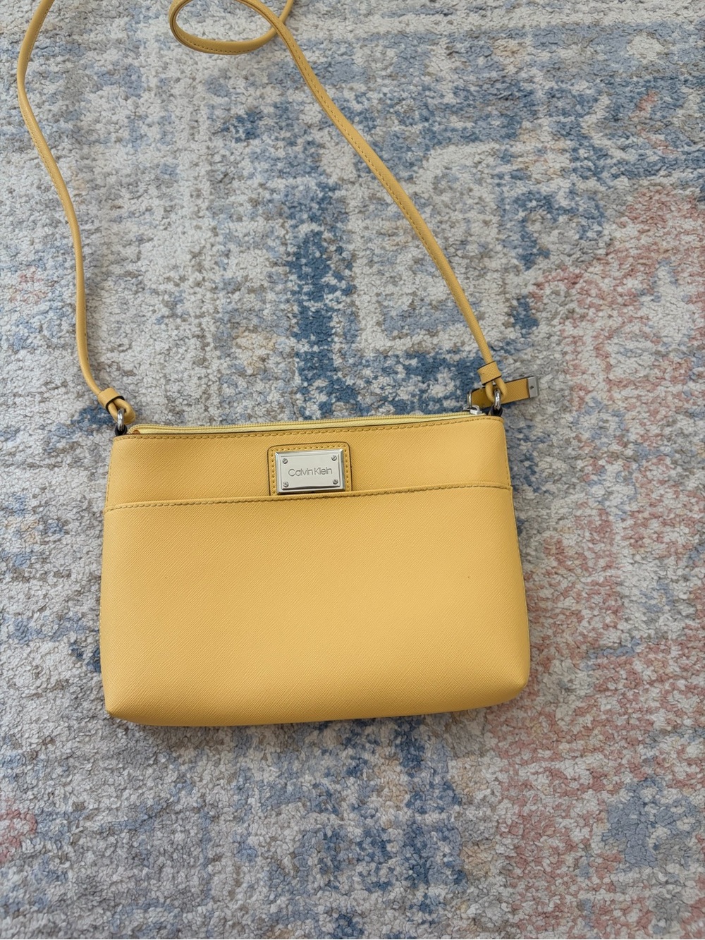 Calvin Klein Yellow Crossbody Bag
